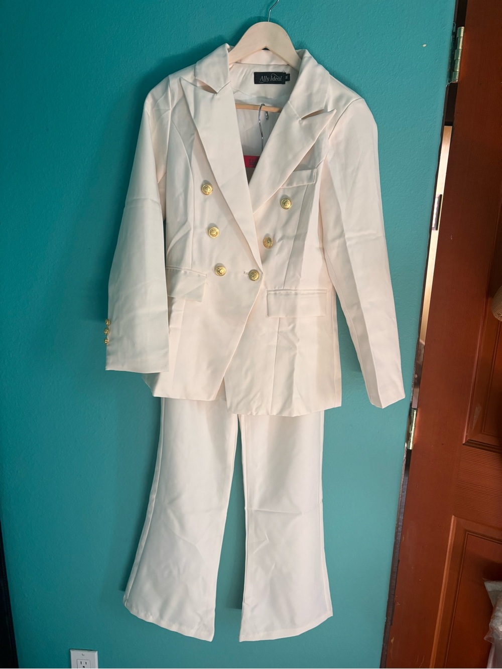 White pantsuit NWOT